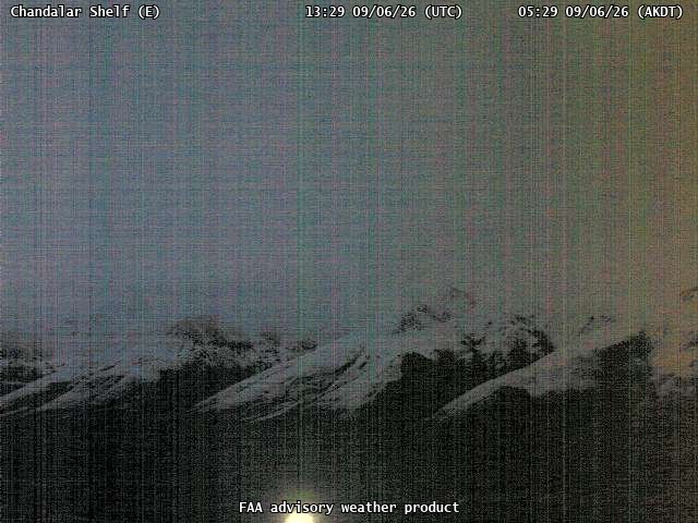 Chandalar Shelf — East live camera view