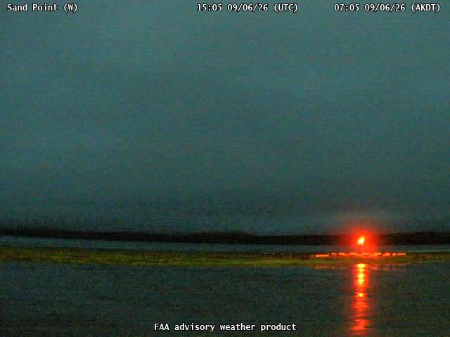 Sand Point — West live camera view