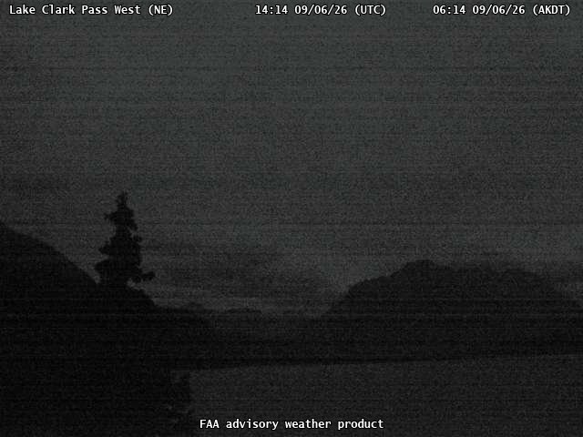 Lake Clark Pass West — NorthEast live camera view