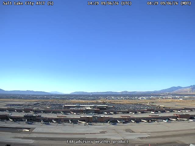 Salt Lake City ATCT — South live camera view