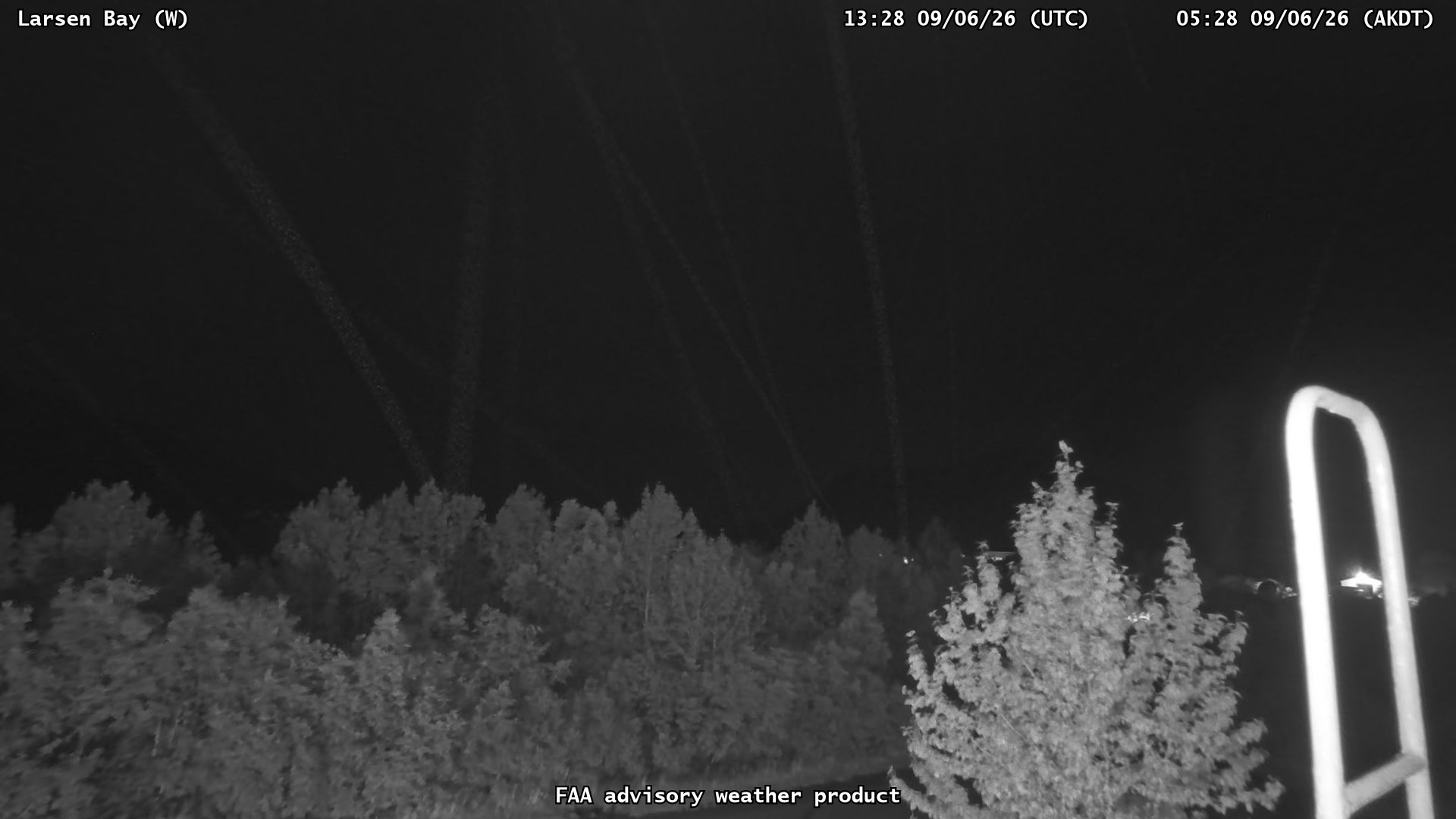 Larsen Bay — West live camera view