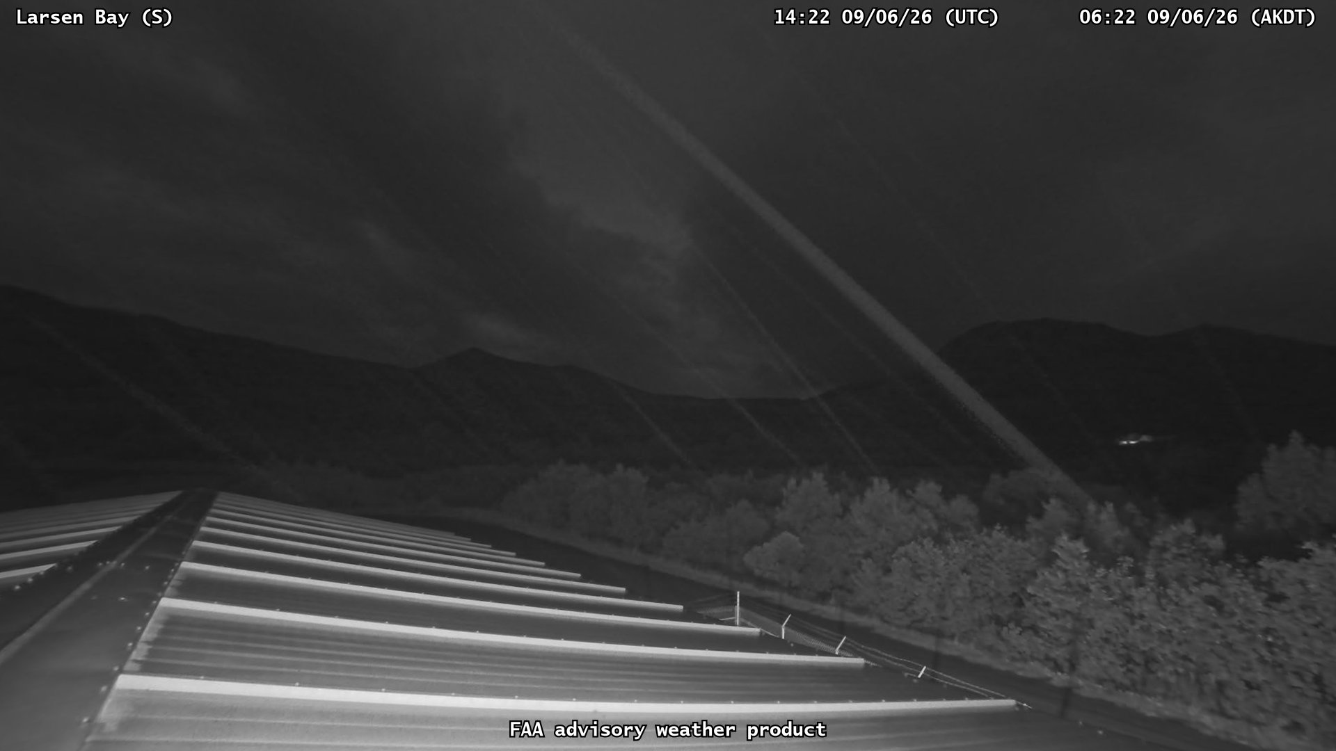 Larsen Bay — South live camera view