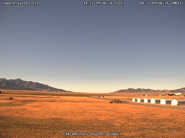 Tooele Valley — South live camera view