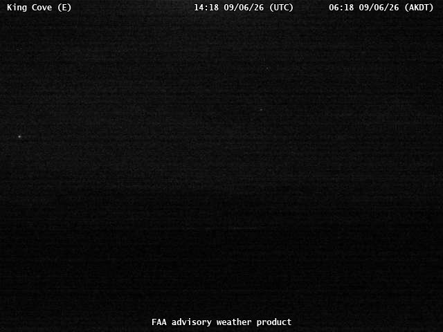 King Cove — East live camera view