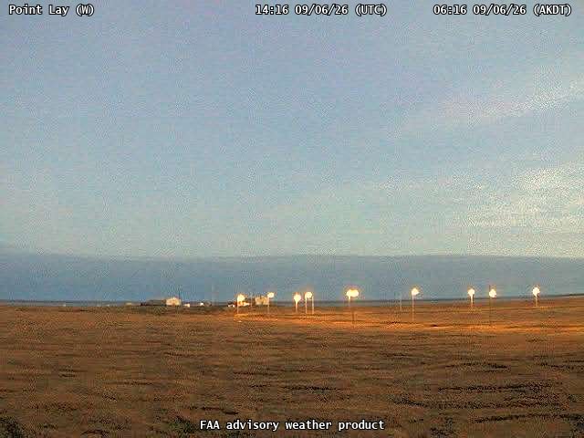 Point Lay — West live camera view