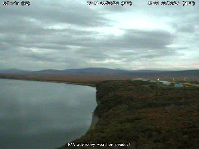 Golovin — NorthEast live camera view