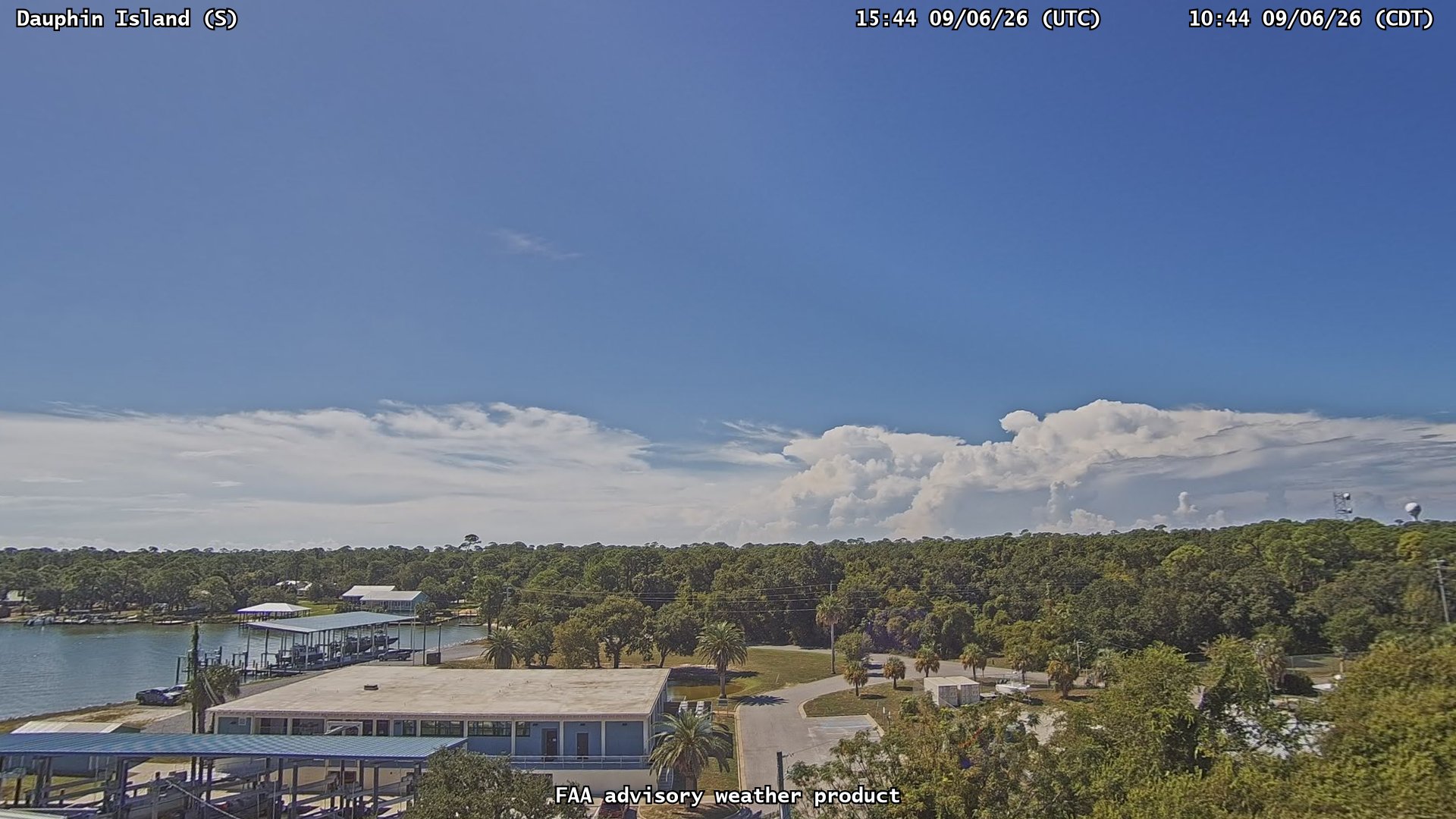 Dauphin Island — South live camera view