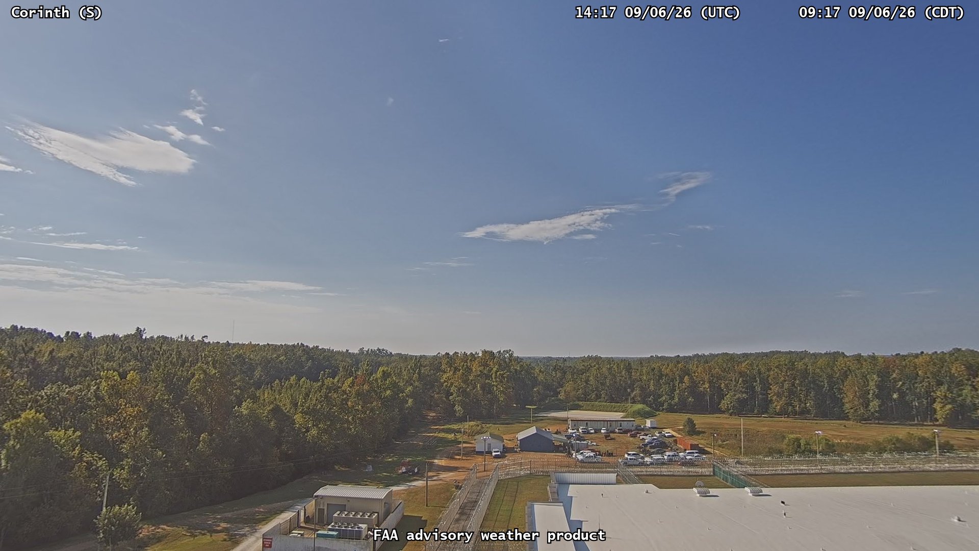 Corinth — South live camera view