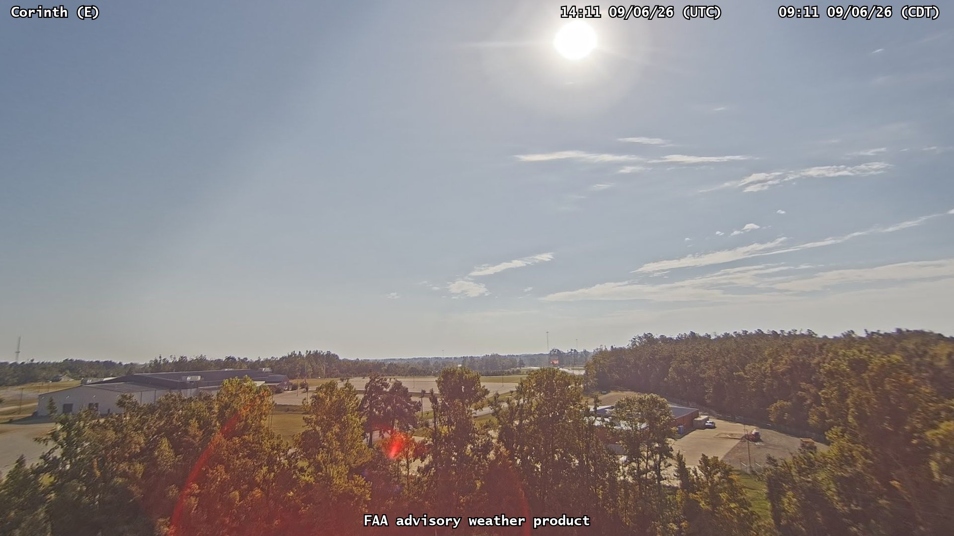 Corinth — East live camera view