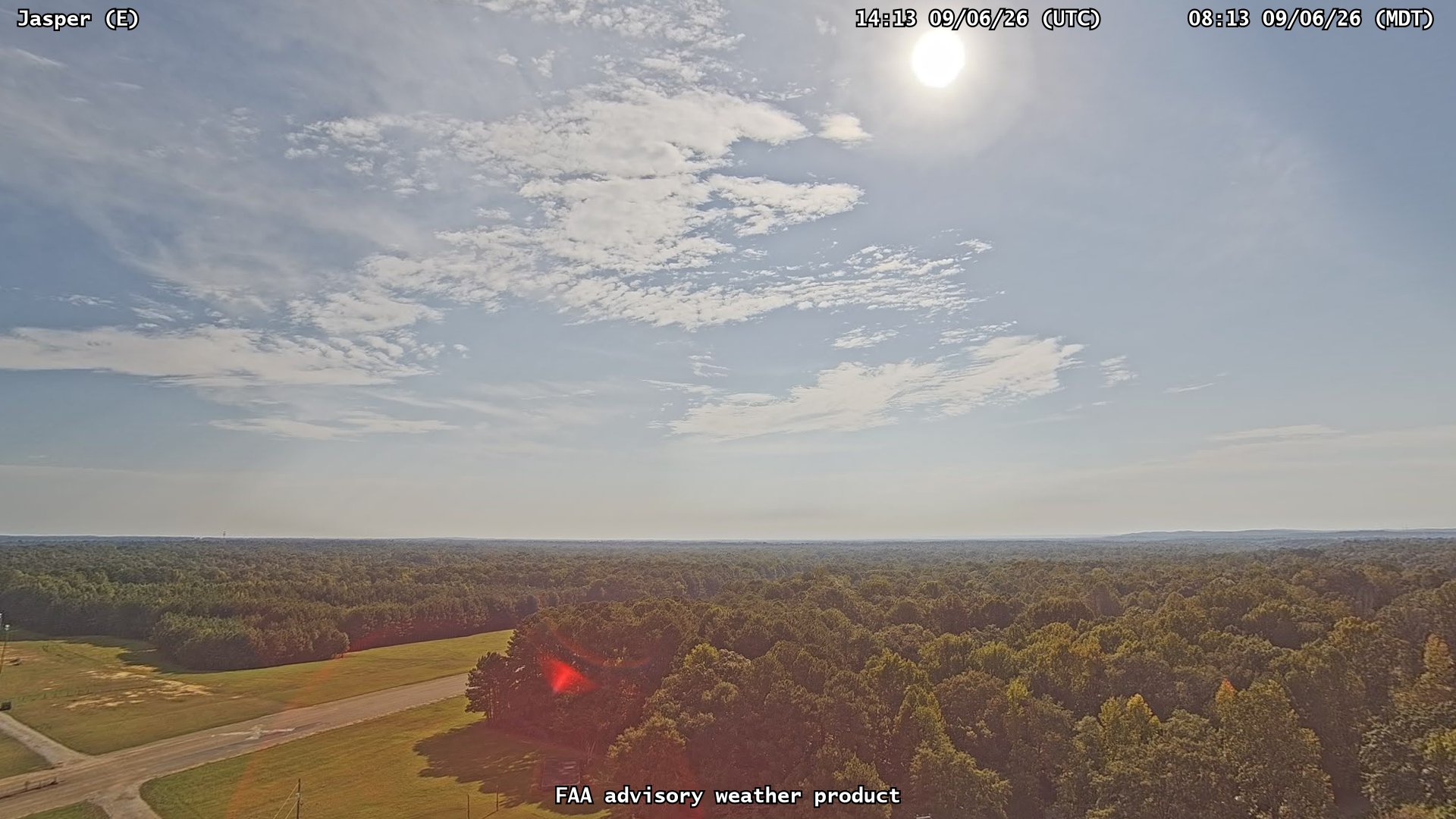 Jasper — East live camera view