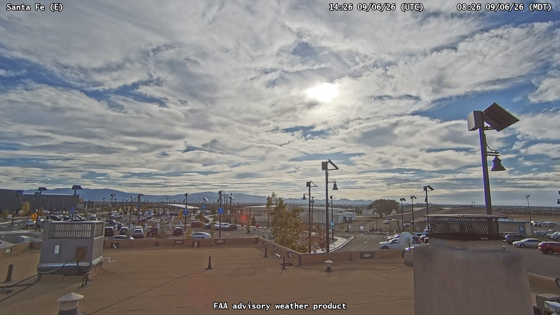 Santa Fe — East live camera view