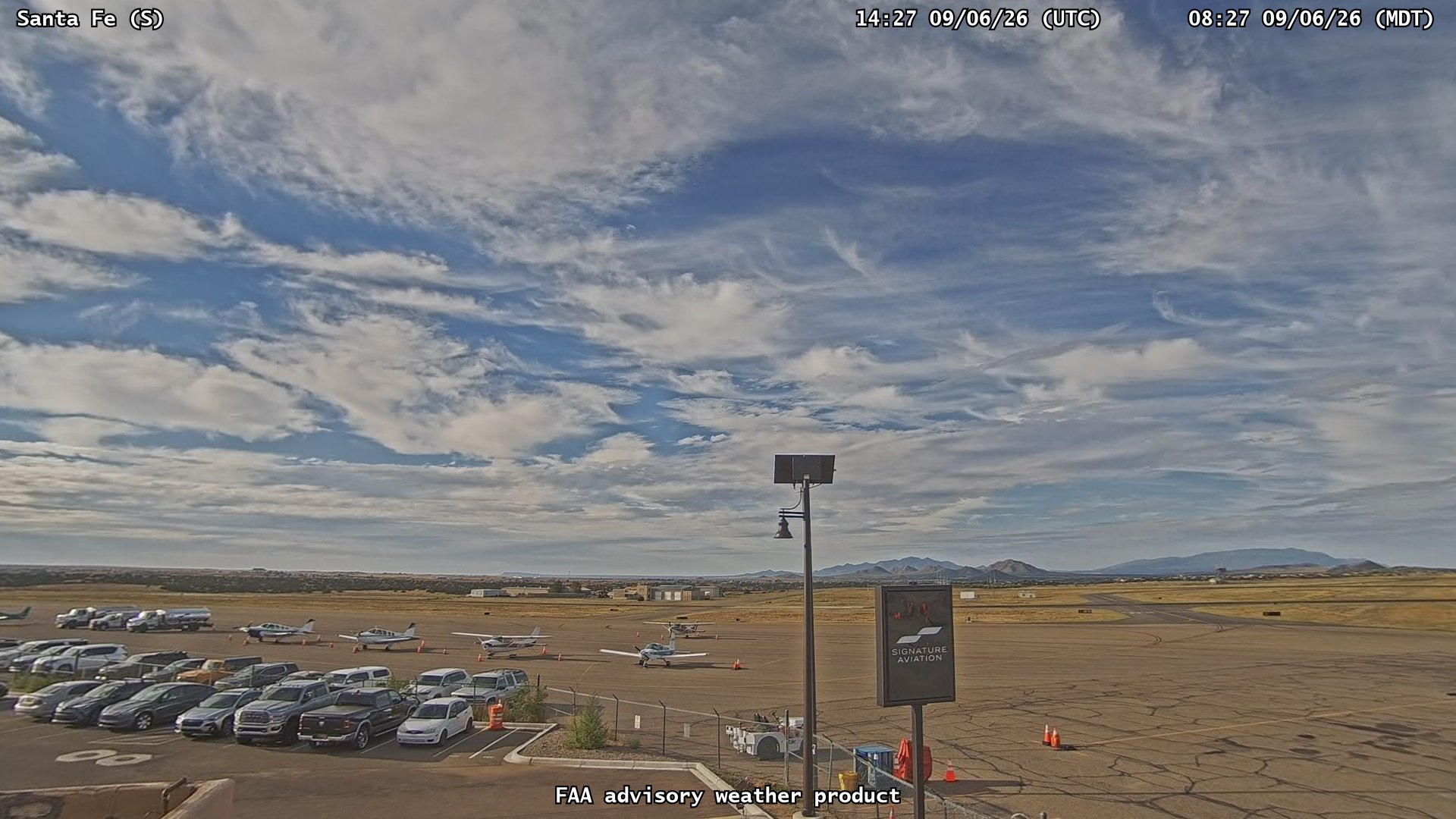 Santa Fe — South live camera view
