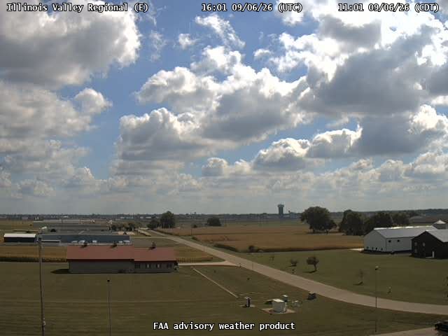 Illinois Valley Regional — East live camera view