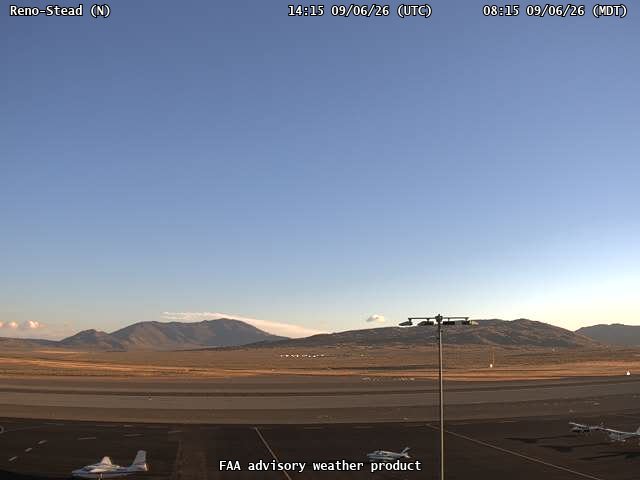 Reno-Stead — North live camera view