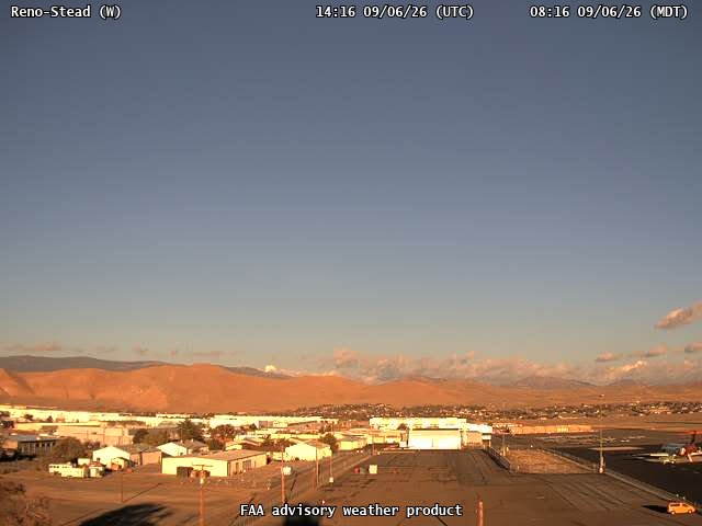 Reno-Stead — West live camera view