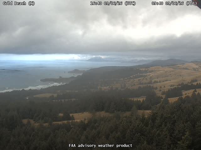 Gold Beach — North live camera view