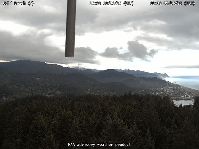 Gold Beach — South live camera view