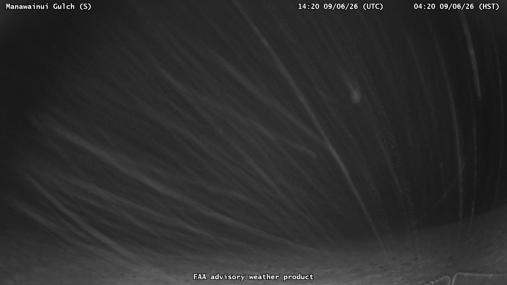 Manawainui Gulch — South live camera view