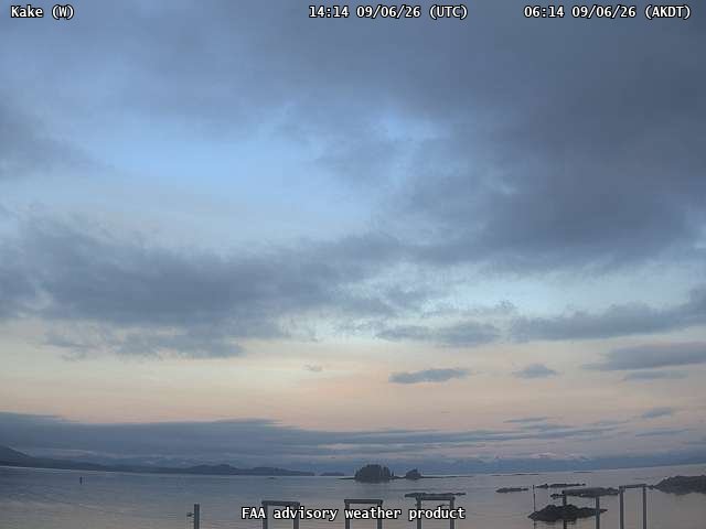 Kake — West live camera view
