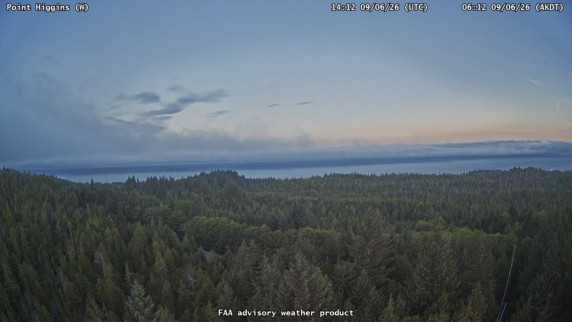 Point Higgins — West live camera view
