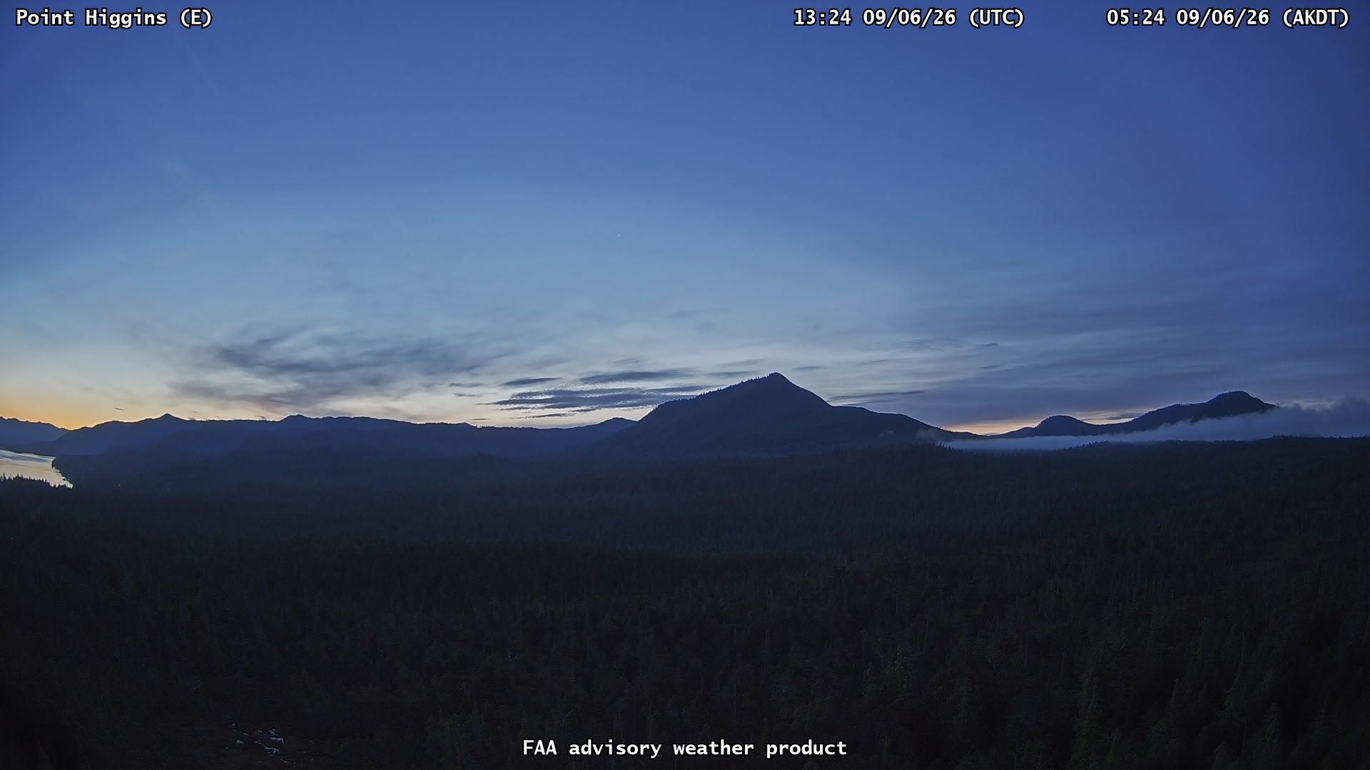 Point Higgins — East live camera view