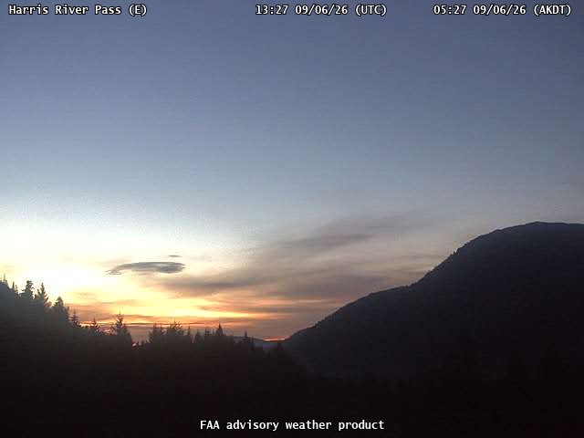 Harris River Pass — East live camera view