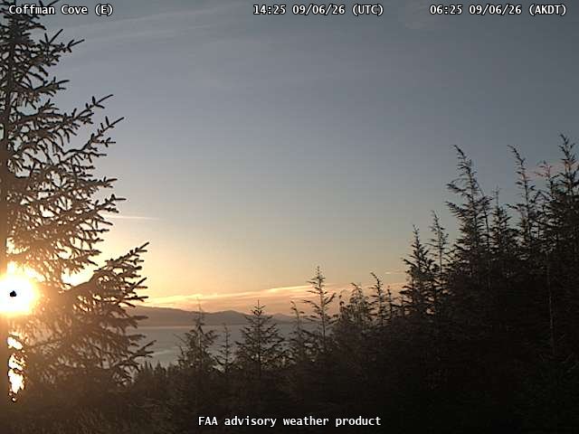 Coffman Cove — East live camera view