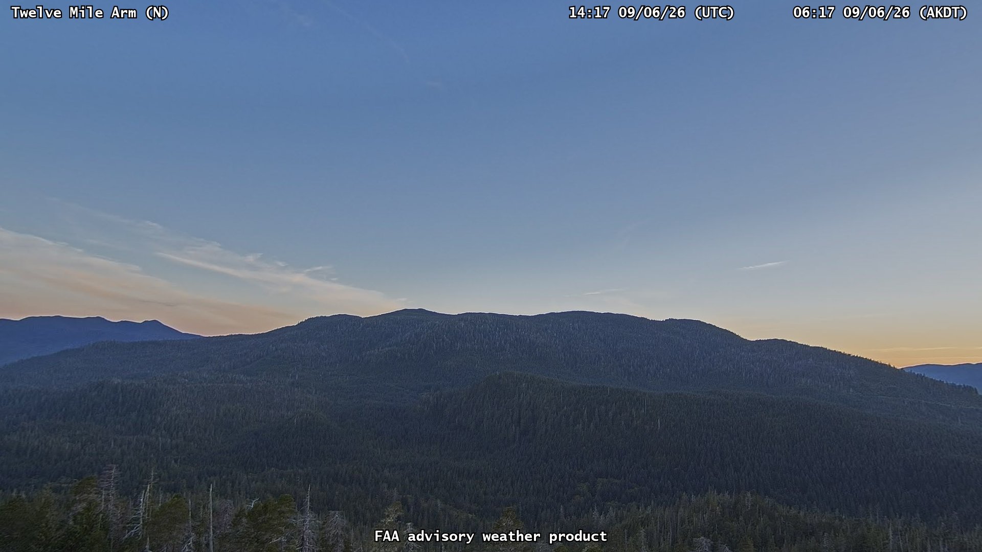 Twelve Mile Arm — North live camera view