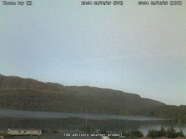 Thorne Bay — West live camera view