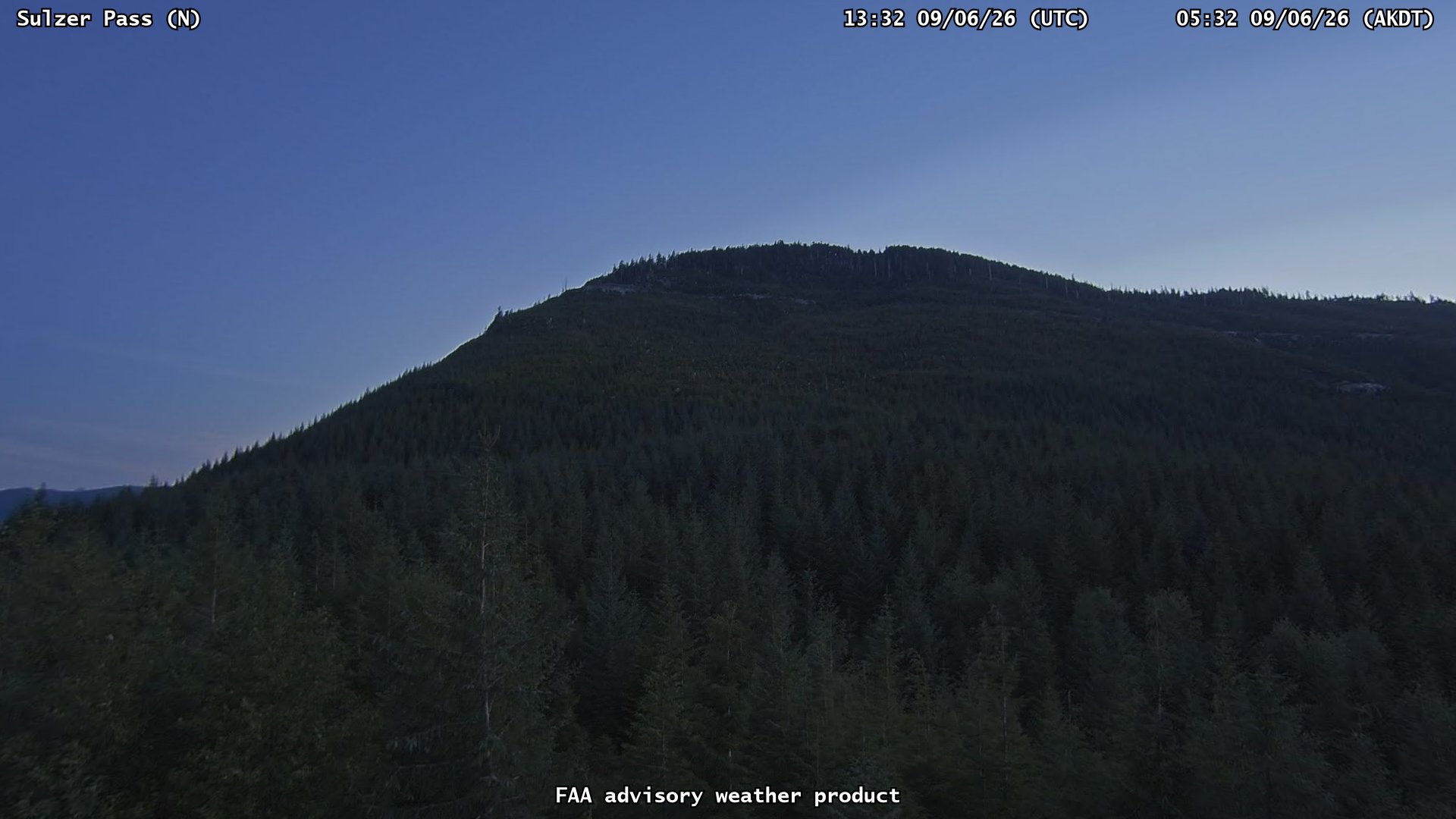 Sulzer Pass — North live camera view