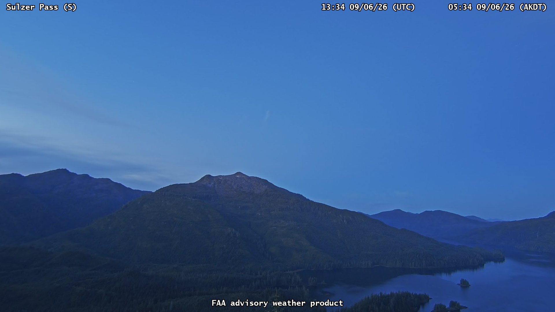 Sulzer Pass — South live camera view