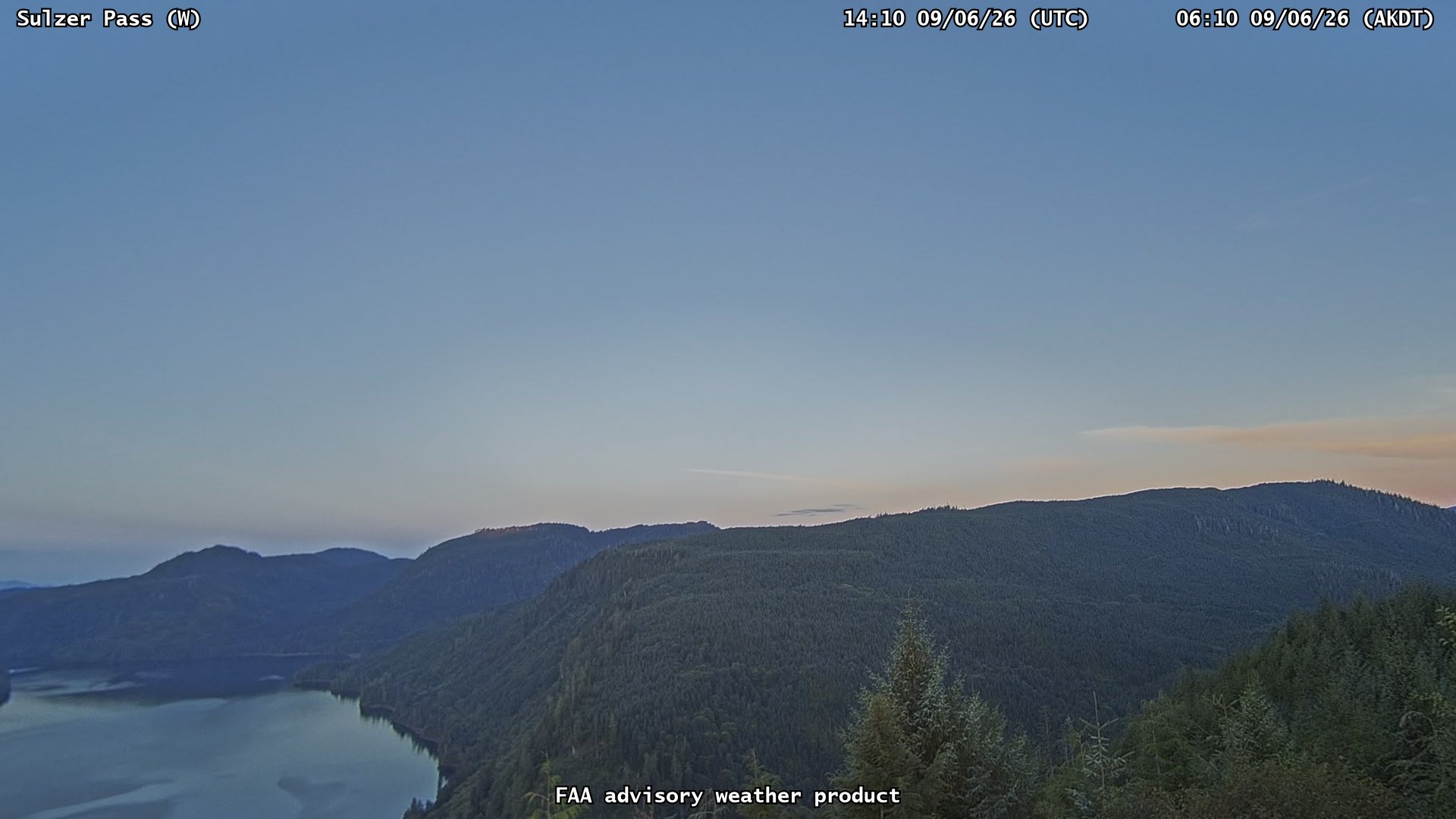 Sulzer Pass — West live camera view