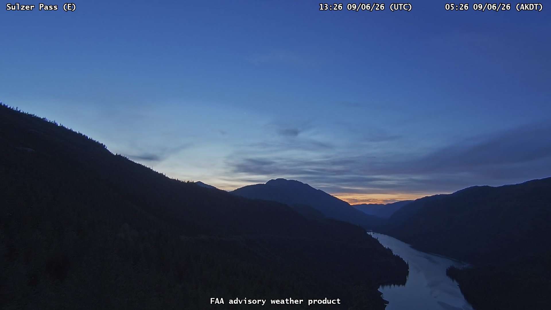 Sulzer Pass — East live camera view