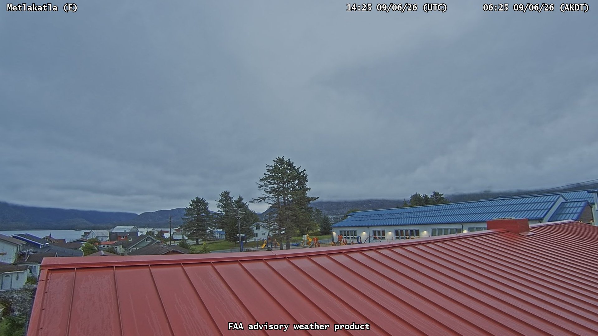 Metlakatla — East live camera view