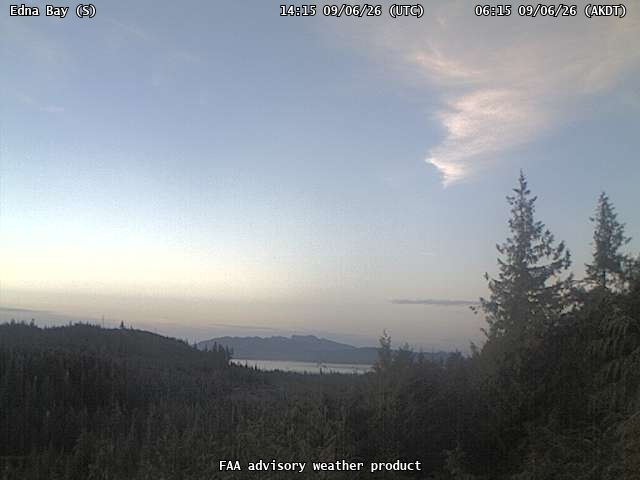 Edna Bay — South live camera view