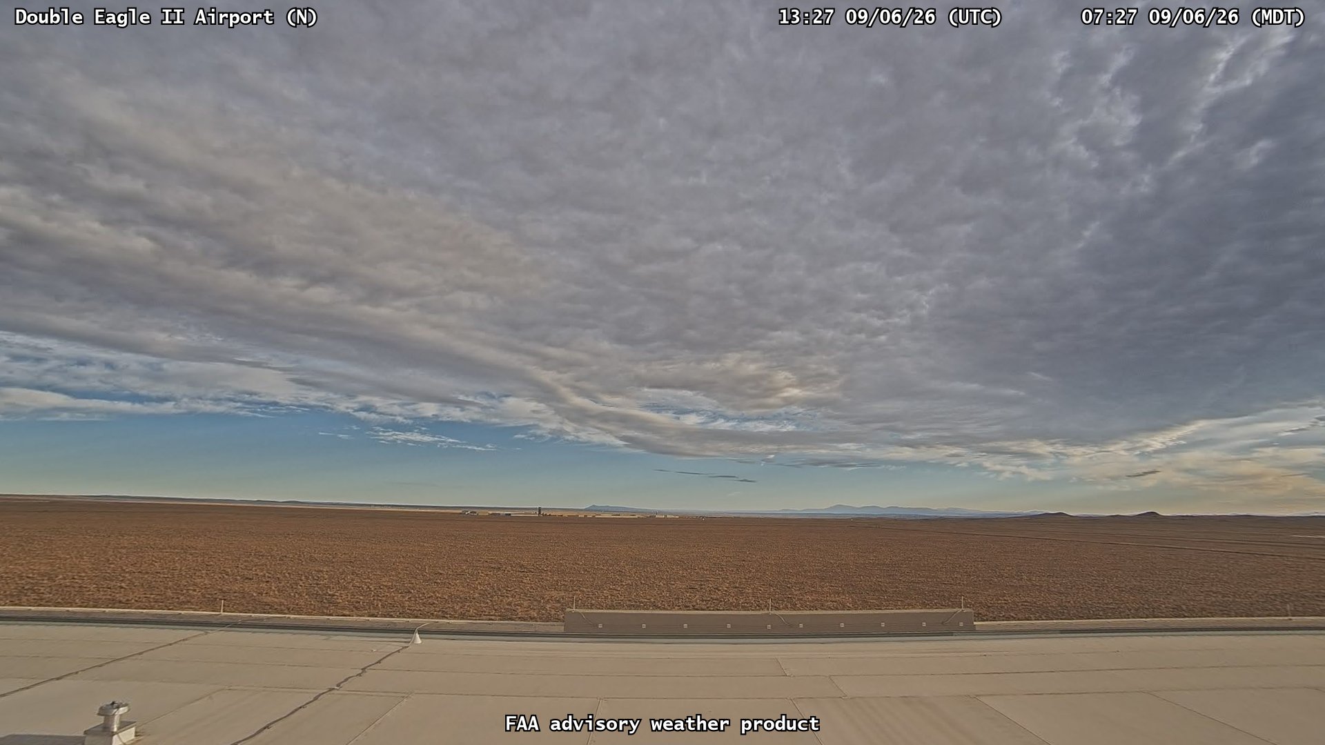 Double Eagle II Airport — North live camera view