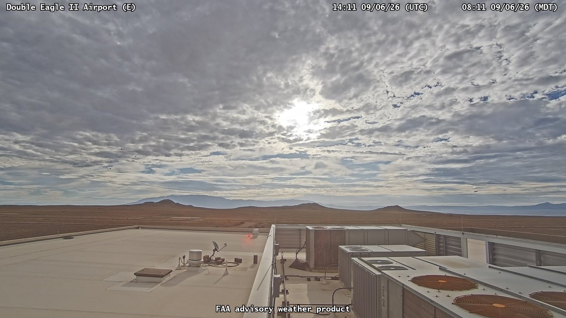 Double Eagle II Airport — East live camera view