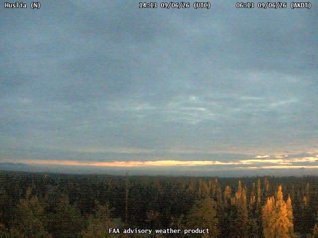 Huslia — North live camera view