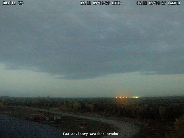 Huslia — West live camera view