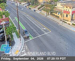 SR-213 : (221) Summerland Ave live camera view