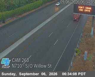 I-710 : (263) South of Willow Street live camera view