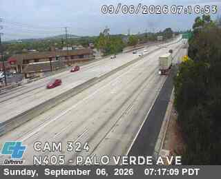 I-405 : (324) Palo Verde Ave live camera view