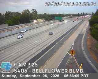 I-405 : (325) Bellflower Blvd live camera view