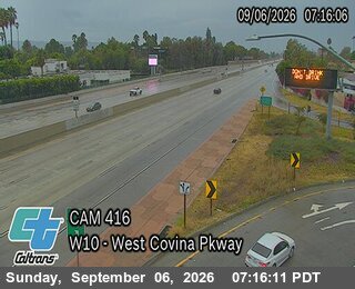 I-10 : (416) West Covina Parkway live camera view