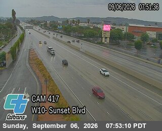 I-10 : (417) Sunset Ave live camera view