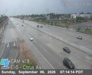 I-10 : (419) Citrus St live camera view