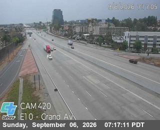 I-10 : (420) Grand Ave live camera view