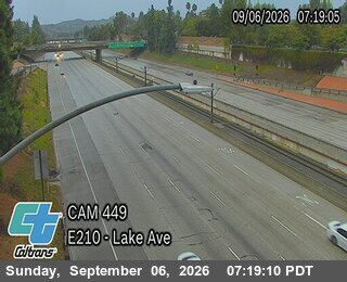 I-210 : (449) Lake Ave live camera view