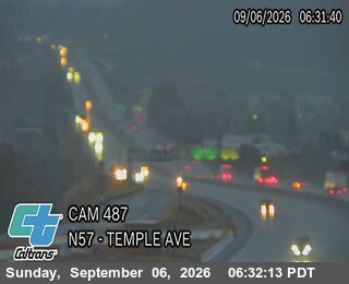 SR-57 : (487) Temple Ave live camera view