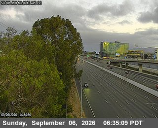 US-101 : at JNO Millbrae Ave OC live camera view